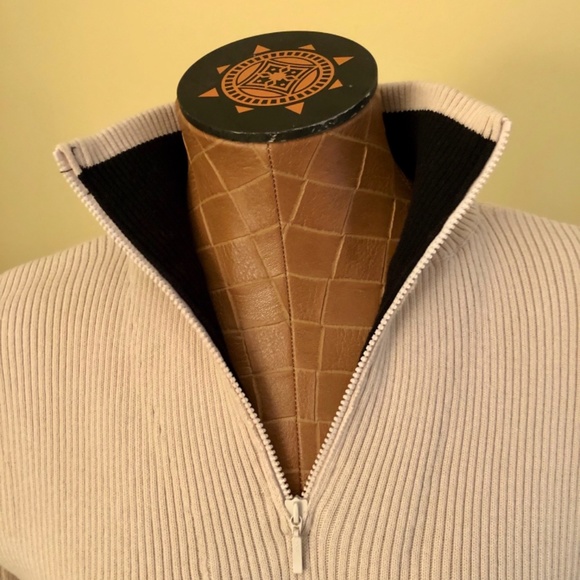 Relativity Front Zip Turtleneck Sweater - Picture 9 of 14